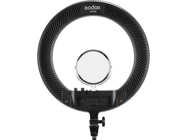 Godox LR160 LED 3200K-8000K Bi-Color Ring Ligh (Black)