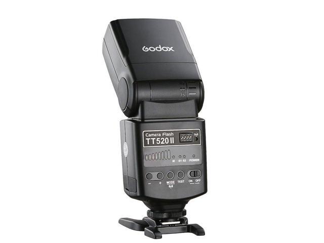 Godox Thinklite TT520II Flash for Canon, Nikon, Pentax, Olympus and Panasonic DSLR Cameras, 433MHz Wireless Transmission, 33m at ISO 100 Guide Number