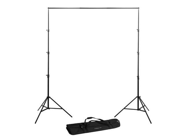 Westcott Photo Basics 9' x 10' Green Screen Cotton Background - Bundle With Flashpoint 13' Support System