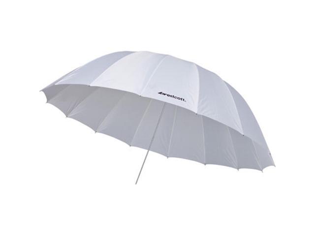 Westcott 4632 7' White Diffusion Parabolic Umbrella, BUNDLE with Swivel Bracket, and 9.5' Air Stand
