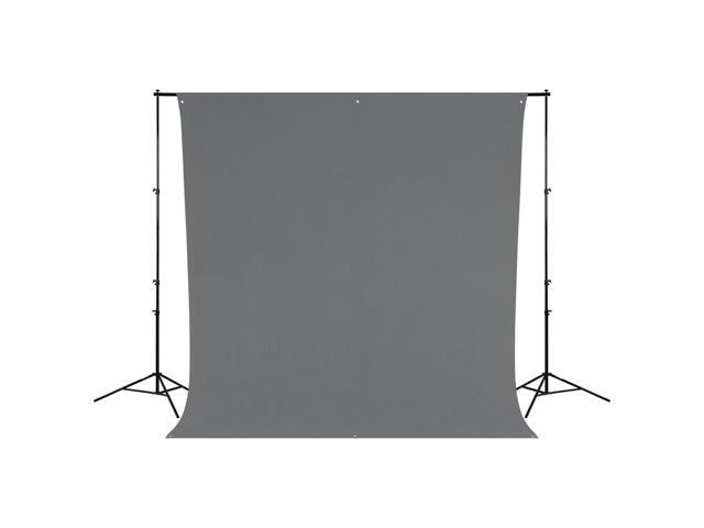 Westcott 9' x 10' Neutral Gray Wrinkle Resistant Backdrop