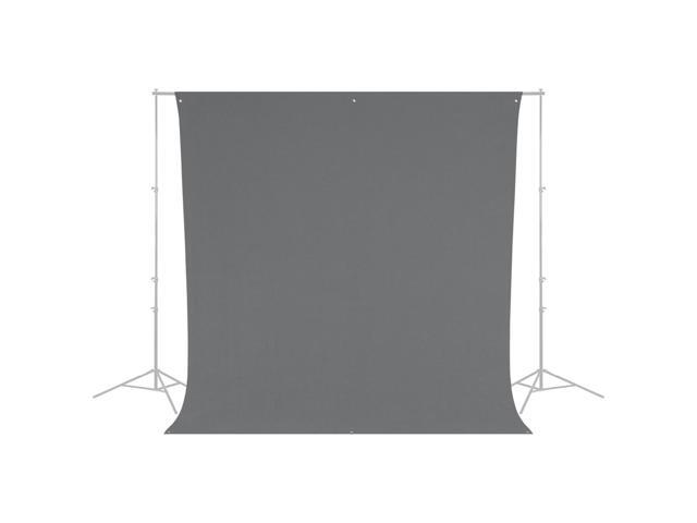 Westcott 9' x 10' Neutral Gray Wrinkle Resistant Backdrop