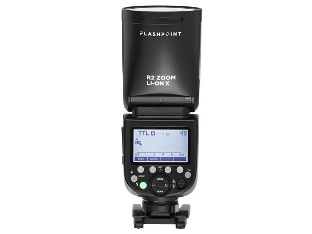 Flashpoint Zoom Li-on X R2 TTL On-Camera Round Flash Speedlight For Pentax (Godox V1)