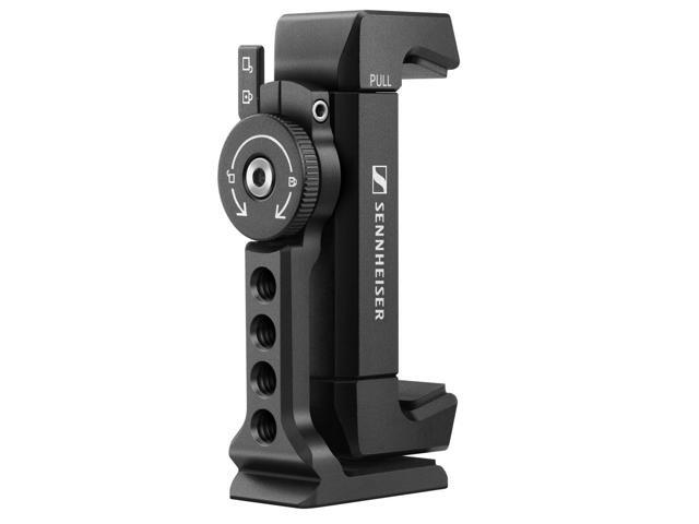 Sennheiser - Professional MKE 400 + Mobile Kit, Directional On-Camera Microphone with Smartphone Clamp & Manfrotto PIXI Mini Tripod - Black - image 12