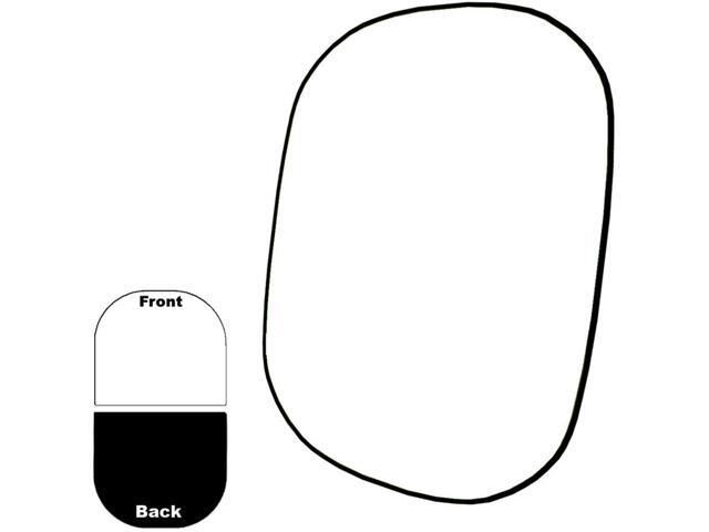 Savage 5x6' Collapsible Disc Reversible Muslin Style Background with 8' Aluminum Stand, Black/White