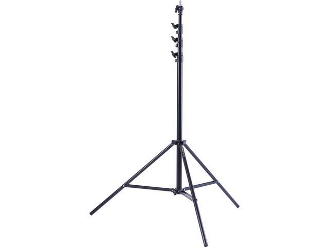 Flashpoint 13' Pro Air-Cushioned Heavy-Duty Light Stand V2, Black