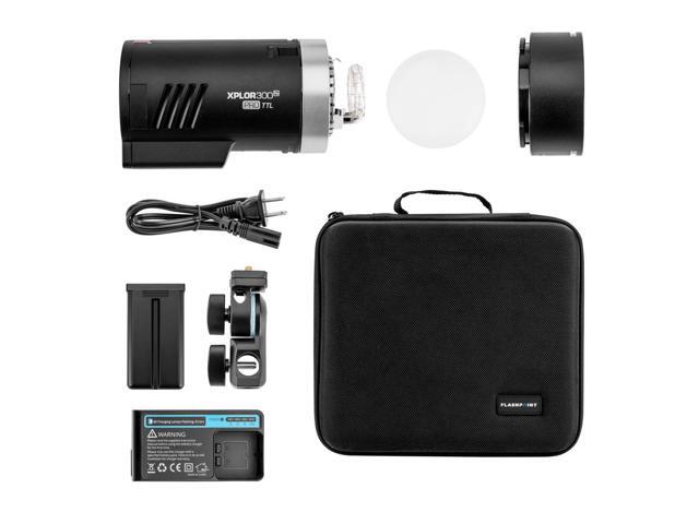 Flashpoint XPLOR 300 Pro TTL R2 Battery-Powered Monolight With Bowens Mount Kit
