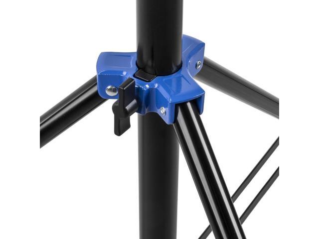 Flashpoint 9.5' Blue Color Coded Pro Air Cushioned Heavy Duty Light Stand for Photography, this Portable Photography Light Stand Tripod is...