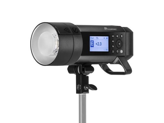 Flashpoint XPLOR 400 + 10' C (Century) Light Stand + EZ Lock Deep Parabolic 28'