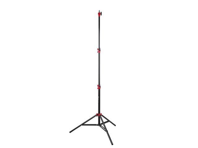 Flashpoint 7.2' Red Color Coded Pro Air-Cushioned Heavy-Duty Light Stand V2