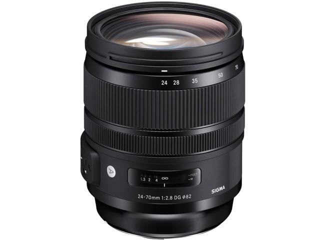 Sigma 24-70mm f/2.8 DG OS HSM ART Lens for Canon EF, Bundle with Tiffen UV and CPL Filters