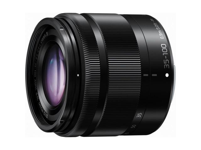 Panasonic LUMIX G Vario 35-100mm f/4.0-5.6 Aspherical Lens for Micro Four Thirds, Black, Bundle with Bower 46mm Filter Kit, ProOptic 46mm Filter...