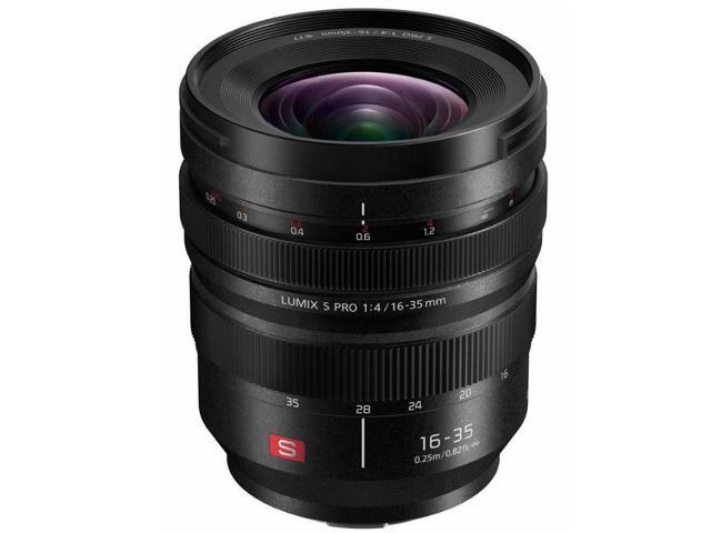 Panasonic Lumix S Pro 16-35mm F4 Wide Zoom Lens, Full-Frame L Mount, Dust/Splash/Freeze-Resistant for Lumix S Series Mirrorless Cameras - S-R1635...