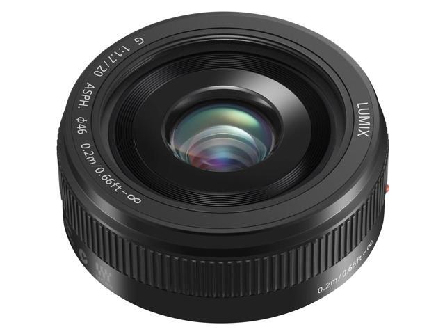 Panasonic 20mm f/1.7 II Lumix Aspherical Micro 4/3 Lens-Black W/Accessory Bundle