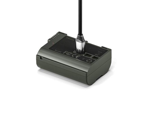 Tilta EN-EL15C 17.28Wh 7.2V 2400mAh Lithium-Ion Battery with USB-C Charging Port, Green