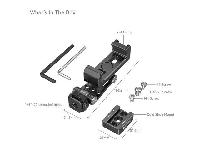 SmallRig Phone Holder for DJI RS Series Gimbals