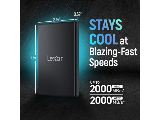 Lexar ARMOR 700 USB 3.2 Gen 2 Type-C Portable External SSD - 4TB
