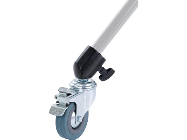 Flashpoint Locking Caster Set for Light Stands w 22mm Diameter Legs - Set of 3