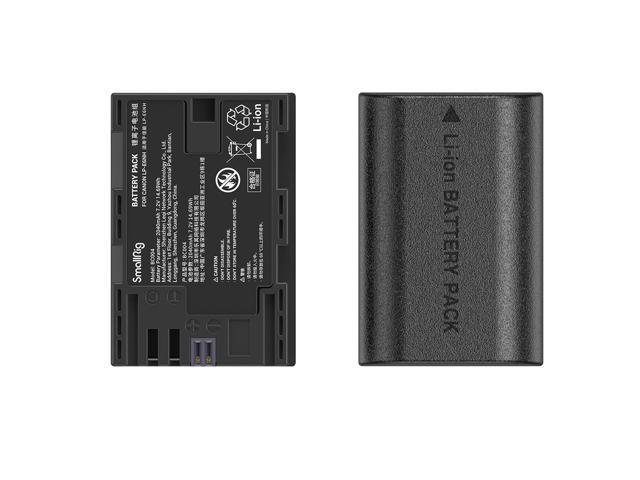 SmallRig 2x LP-E6NH 14.69Wh 7.2V 2040mAh Camera Battery and Dual Charger Kit