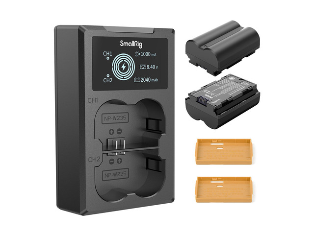 SmallRig SmallRig Camera Battery and Charger Kit for Fujifilm NP-W235 3822