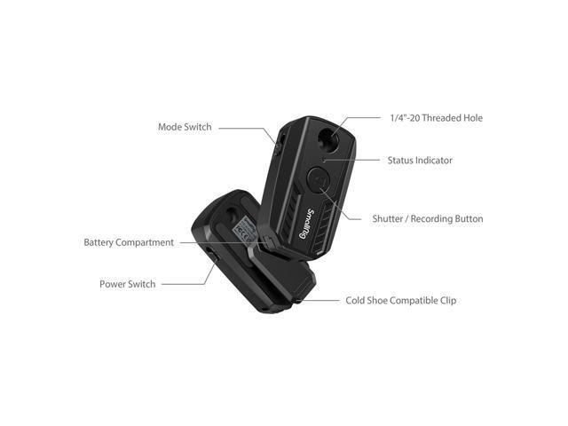 SmallRig Wireless Remote Controller for Select Sony, Canon, and Nikon Cameras
