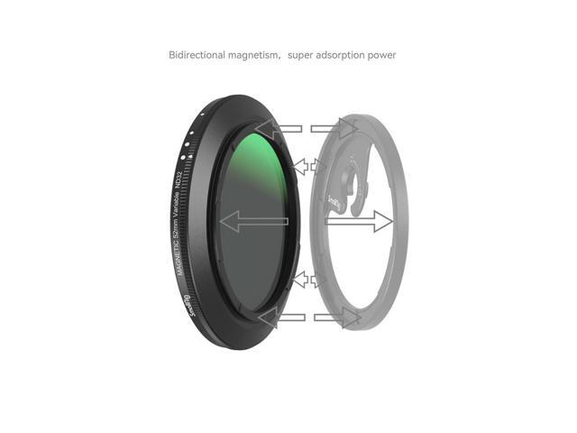 SmallRig 52mm MagEase Magnetic Variable ND 1-5 Stop Filter for Smartphone