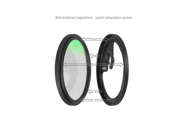 SmallRig 52mm MagEase Magnetic 1/4 Effect Black Mist Filter for Smartphone