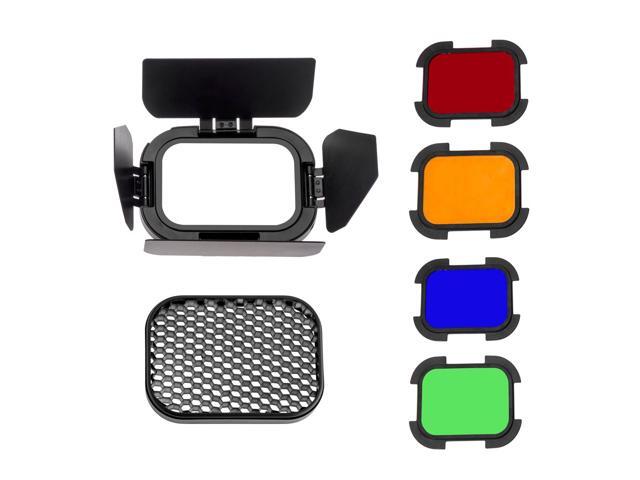 Flashpoint Barndoor Kit For The eVOLV 200 Fresnel Head #P.00.13