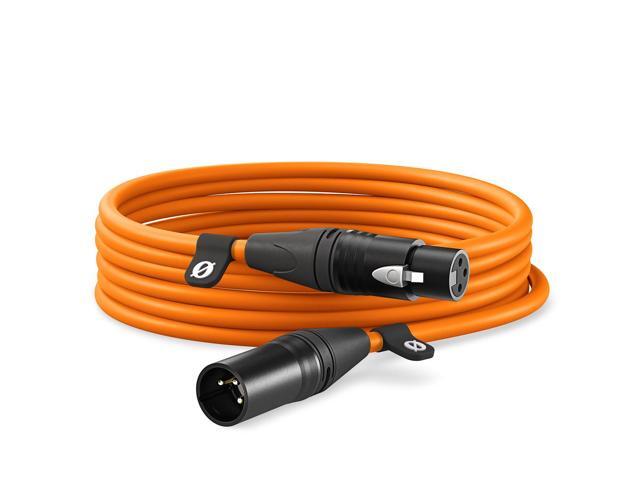 RDE XLR-6 Premium XLR Cable (6m, Orange)