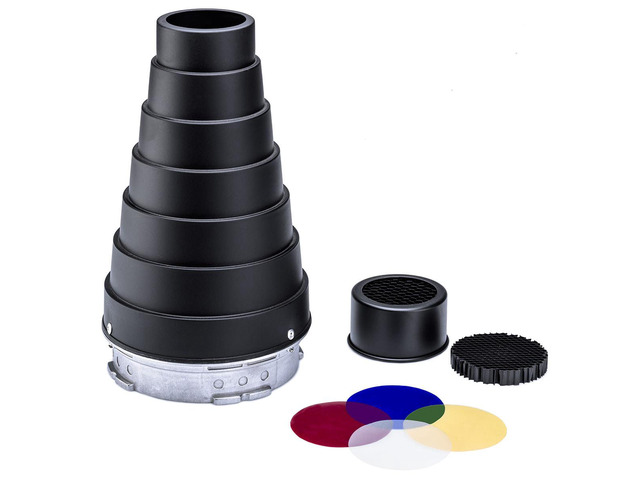 Flashpoint Snoot Kit for Flashpoint Mount Strobes
