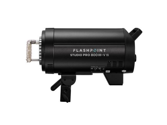 Flashpoint Studio Pro 800 III-V 800Ws R2 Monolight Strobe Flash with 30W LED Modeling Lamp, Bowens Mount Strobe Light for Photography, R2 2.4GHz...