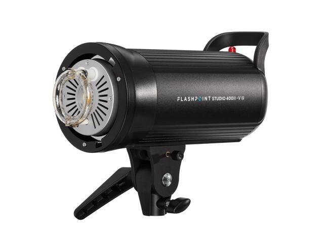 Flashpoint Studio 400 II-V 400Ws R2 Monolight Strobe Flash with 10W LED Modeling Lamp, Bowens Mount Strobe Light for Photography, R2 2.4GHz...