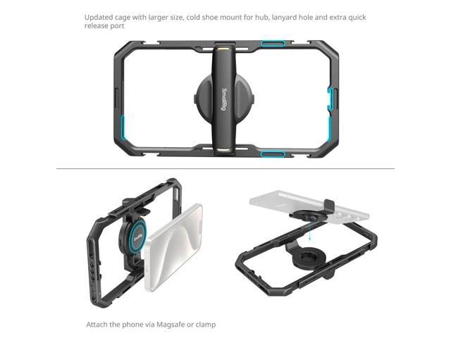 SmallRig Quick Pro Edition All-In-One Video Kit for Smartphone Creators with Audio and Lighting System