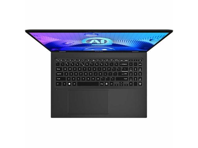 MSI - Prestige 16 AI Evo B1MG 16" Laptop - Intel Core Ultra 7 with 32GB Memory - 1 TB SSD - Stellar Gray, Gray - image 12