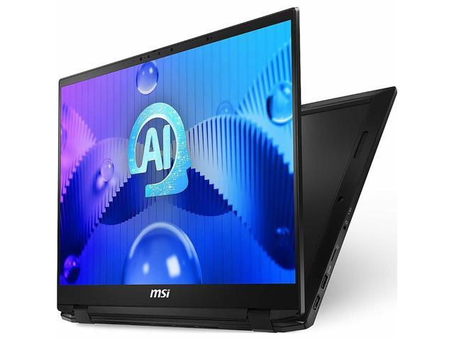 MSI - Summit E16 AI Evo A1M 2-in-1 16" Touch Screen Laptop - Intel Core Ultra 7 with 32GB Memory - 1 TB SSD - Ink Black, Black - image 12