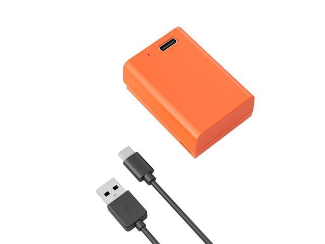 SmallRig EN-EL25 9.5Wh 7.6V 1250mAh USB-C Rechargeable Camera Battery, Orange