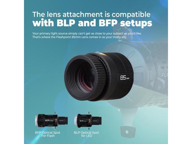 Flashpoint 85mm Lens for BLP and BFP Projection Attachment