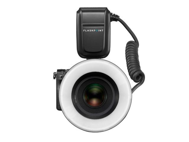 Flashpoint MF-R76S+ TTL Macro Dental Ring Flash for Sony Camera