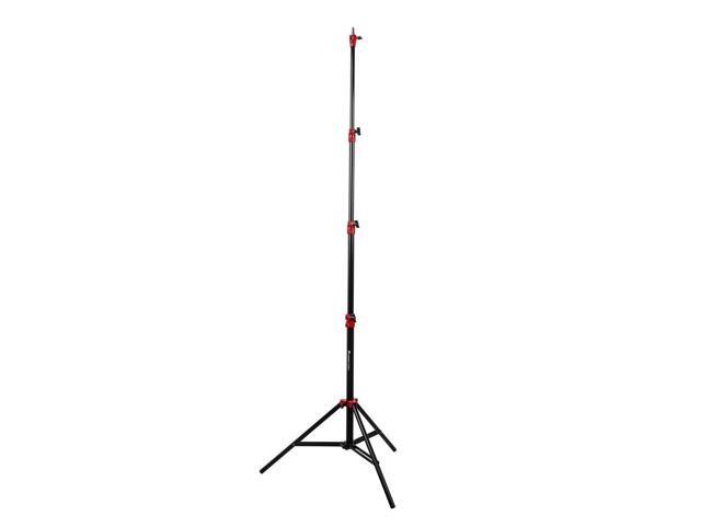 Flashpoint 9.5' Red Color Coded Pro Air Cushioned Heavy Duty Light Stand for Photography, this Portable Photography Light Stand Tripod is...