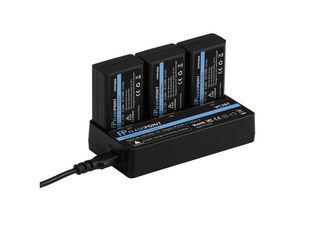 Flashpoint VC26T Multi Battery Charger for the VB-26 V1 / Zoom Li-on Battery