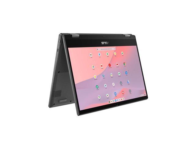 ASUS - Chromebook CM14 Flip 14" Touch Laptop - Mediatek Kompanio 520 with 8GB Memory - 64GB eMMC - Gravity Grey - image 10