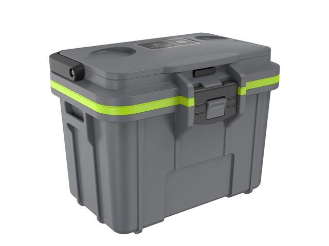 Pelican 8QT Personal Cooler (Dark Gray/Green)