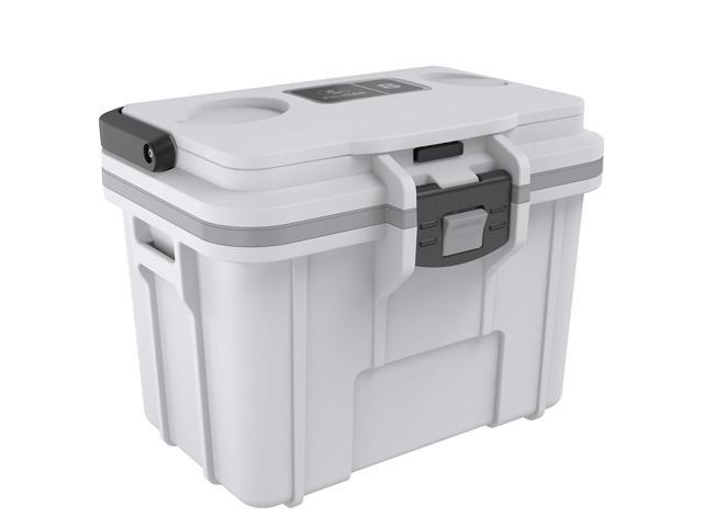 Pelican 8QT Personal Cooler (White/Gray)