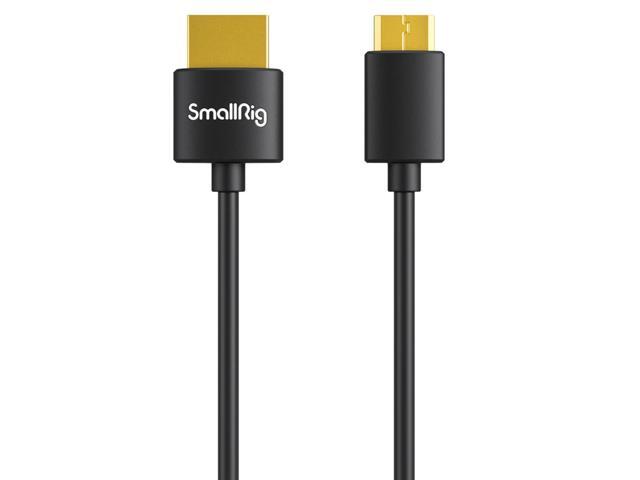SmallRig Ultra Slim 4K HDMI Type C to A Cable, 21.6'