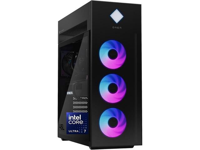 HP - OMEN 45L Gaming Desktop GT22-3080 - Intel Core Ultra 7 265K - 32GB DDR5 Memory - NVIDIA GeForce RTX 5080 - 2048GB SSD - Black - image 9