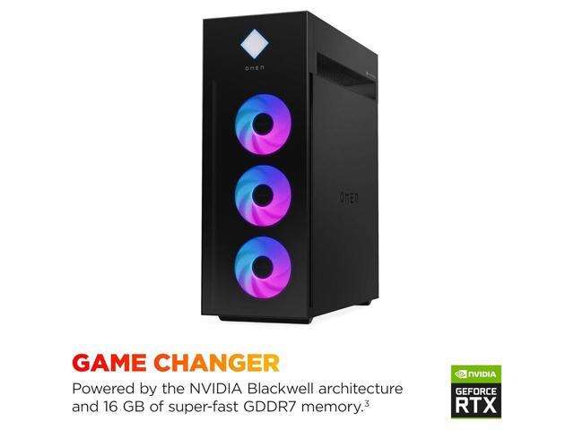 HP - OMEN 45L Gaming Desktop GT22-3080 - Intel Core Ultra 7 265K - 32GB DDR5 Memory - NVIDIA GeForce RTX 5080 - 2048GB SSD - Black - image 11