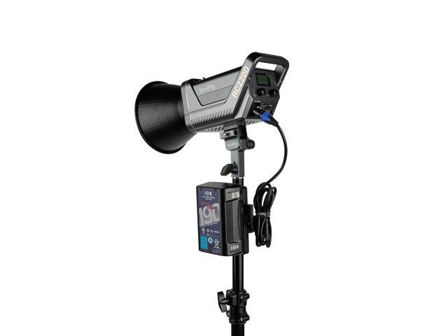 SmallRig RC 220D Daylight COB LED Video 2-Light Kit, Bundle with 10' Turtle Base C-Stand