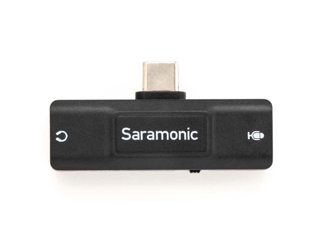 Saramonic SR-EA2U USB-C Audio Interface w/3.5mm Mic Input for TRS or TRRS Mics