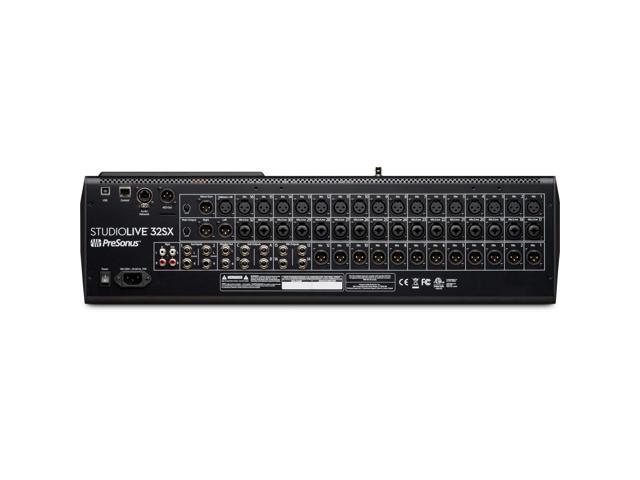 PreSonus StudioLive 32SX Series III S Compact Frame 32-Channel/26-Bus Digital Mixer with AVB Networking and Dual-Core FLEX DSP Engine
