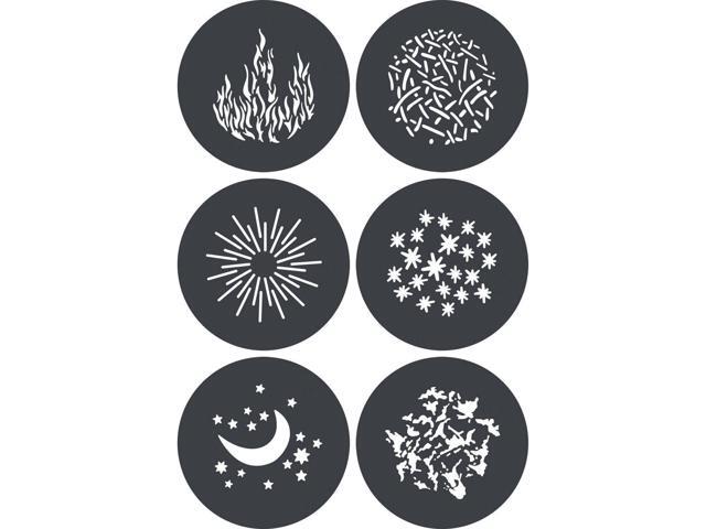 Godox GP-GS1 Gobo Set for MG1200Bi Spotlight Mount (6-Pack)